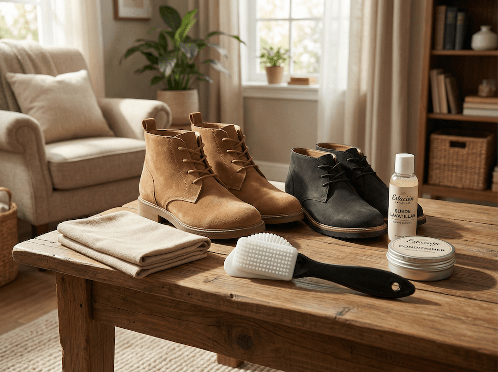 Cepillo 4 Caras Gamuza